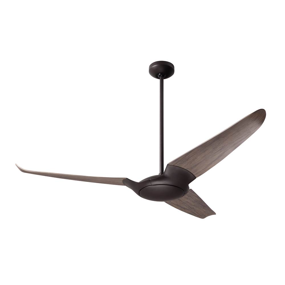 Modern Fan Company IC/Air (3 Blade ) Fan; Dark Bronze Finish; 56'' Graywash Blades; No Light; Wall Control