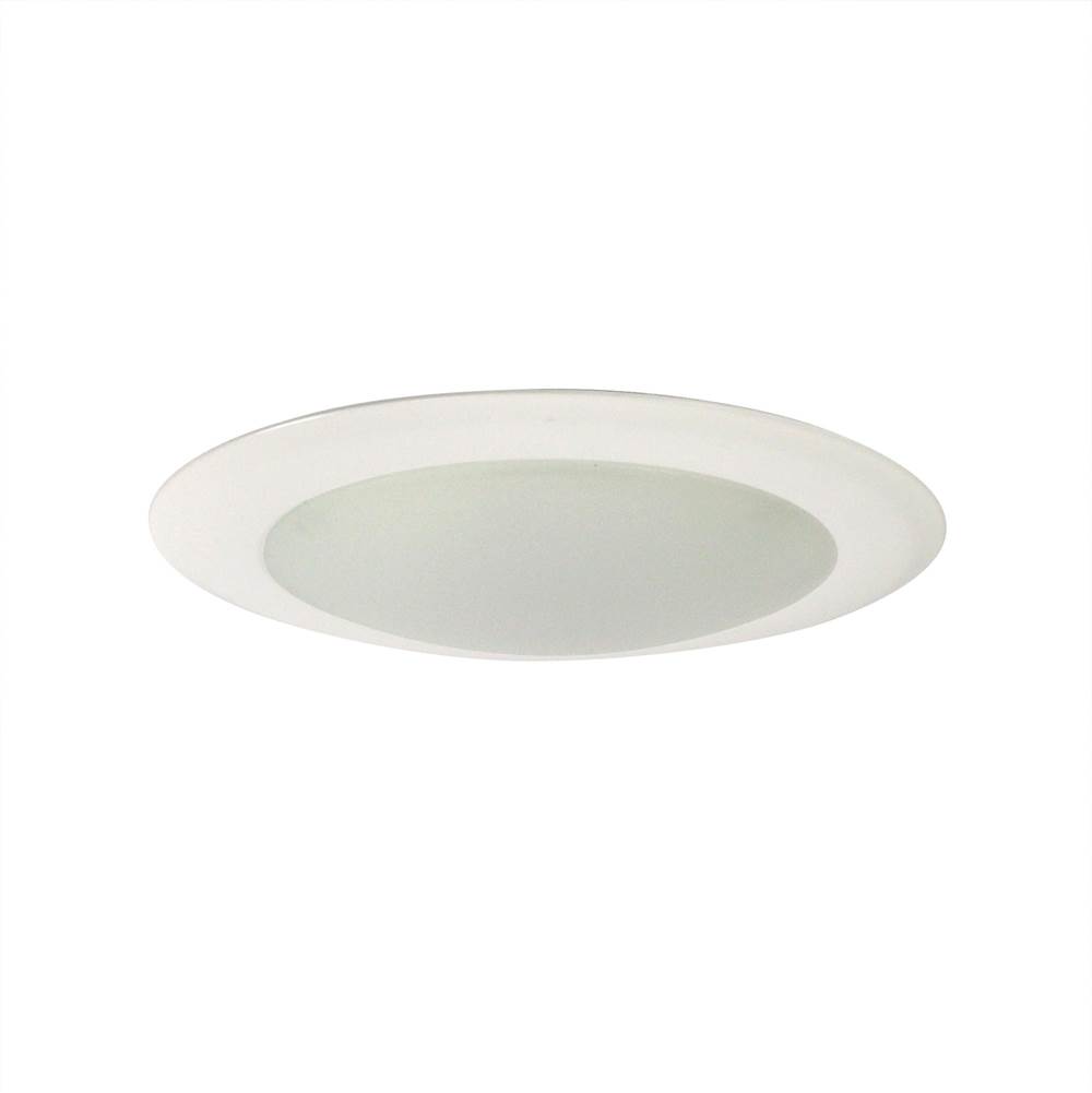 Nora Lighting 6'' AC Opal Title 24 Surface Mounted LED, 1100lm, 16.5W, 3000K, 120V Triac/ELV Dimming, White